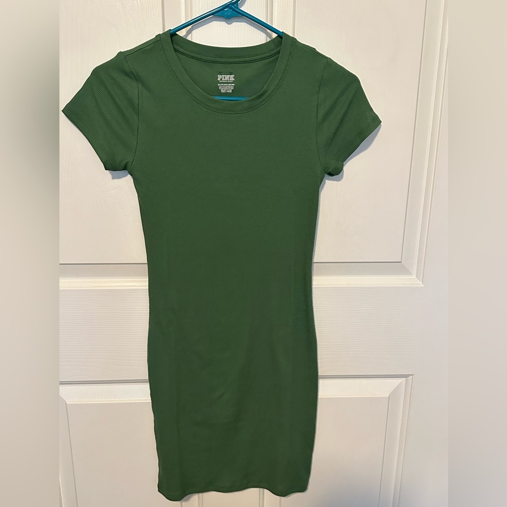 Pink brand tshirt dress BRAND NEW never worn. Super cute! XS